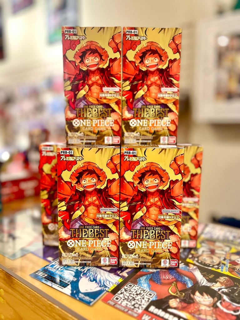  PREMIUM BOOSTER - ONE PIECE CARD THE BEST - [ PRB-01 ] JAPANESE (CASE)