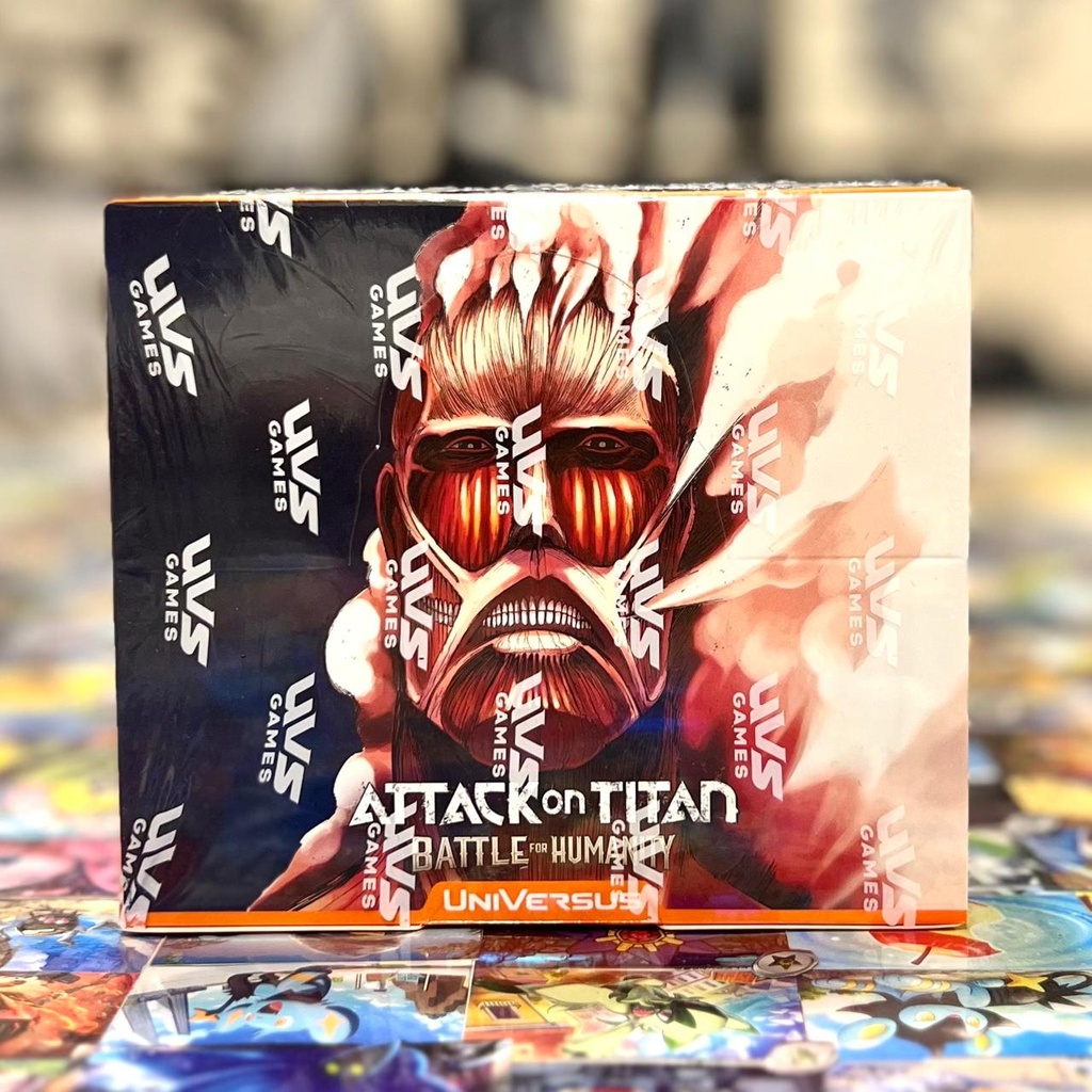 ATTACK ON TITAN UNIVERSUS : BATTLE FOR HUMANITY BOOSTER BOX (ENGLISH)