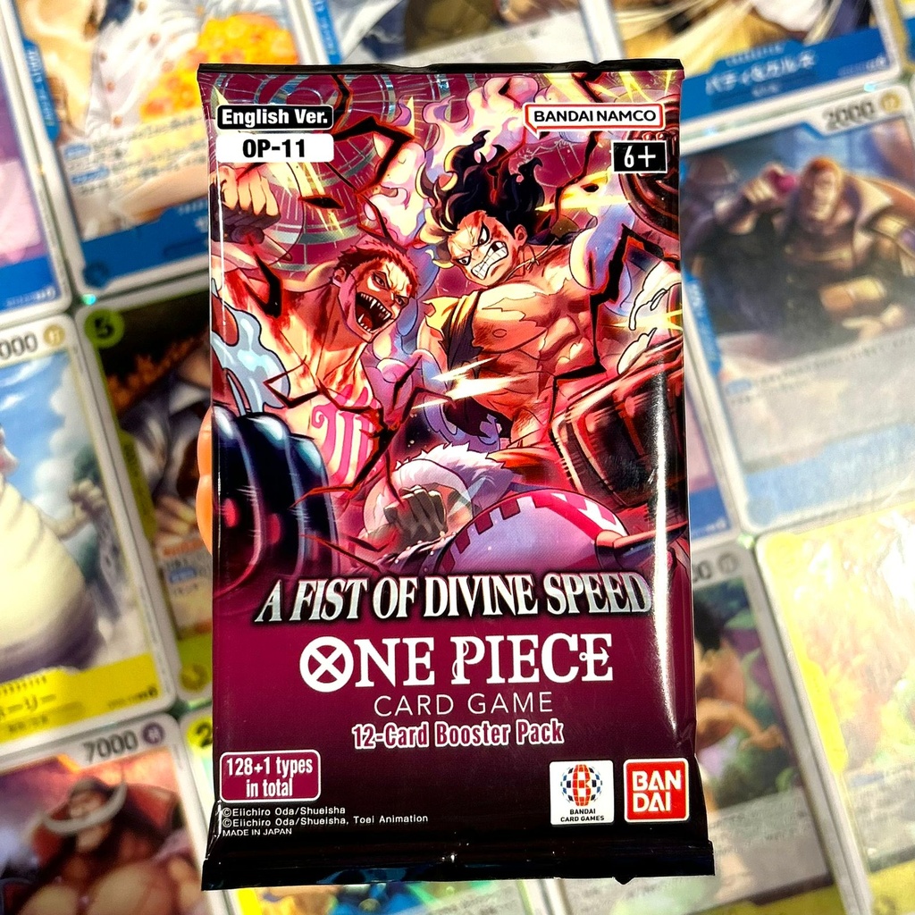 BOOSTER PACK - A FIST OF DIVINE SPEED - [ OP-11 ] ENGLISH 