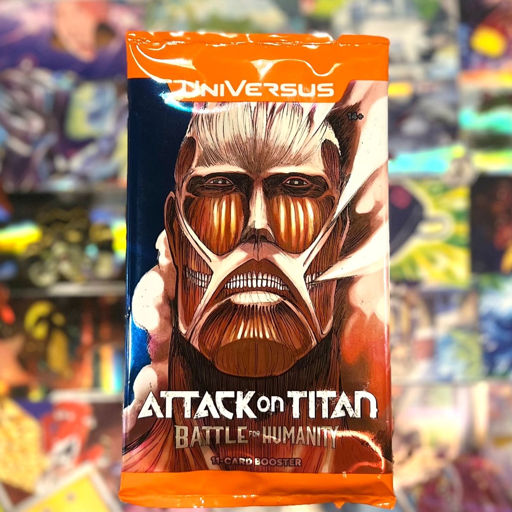 ATTACK ON TITAN UNIVERSUS : BATTLE FOR HUMANITY BOOSTER PACK (ENGLISH) [ SACC 2026 ]