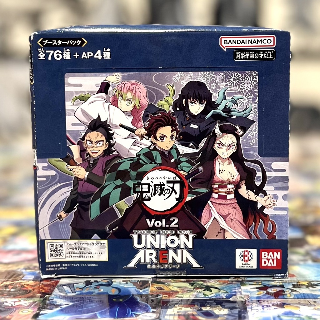 UNION ARENA DEMON SLAYER VOL. 2 BOOSTER BOX UEX05BT (JAPANESE)