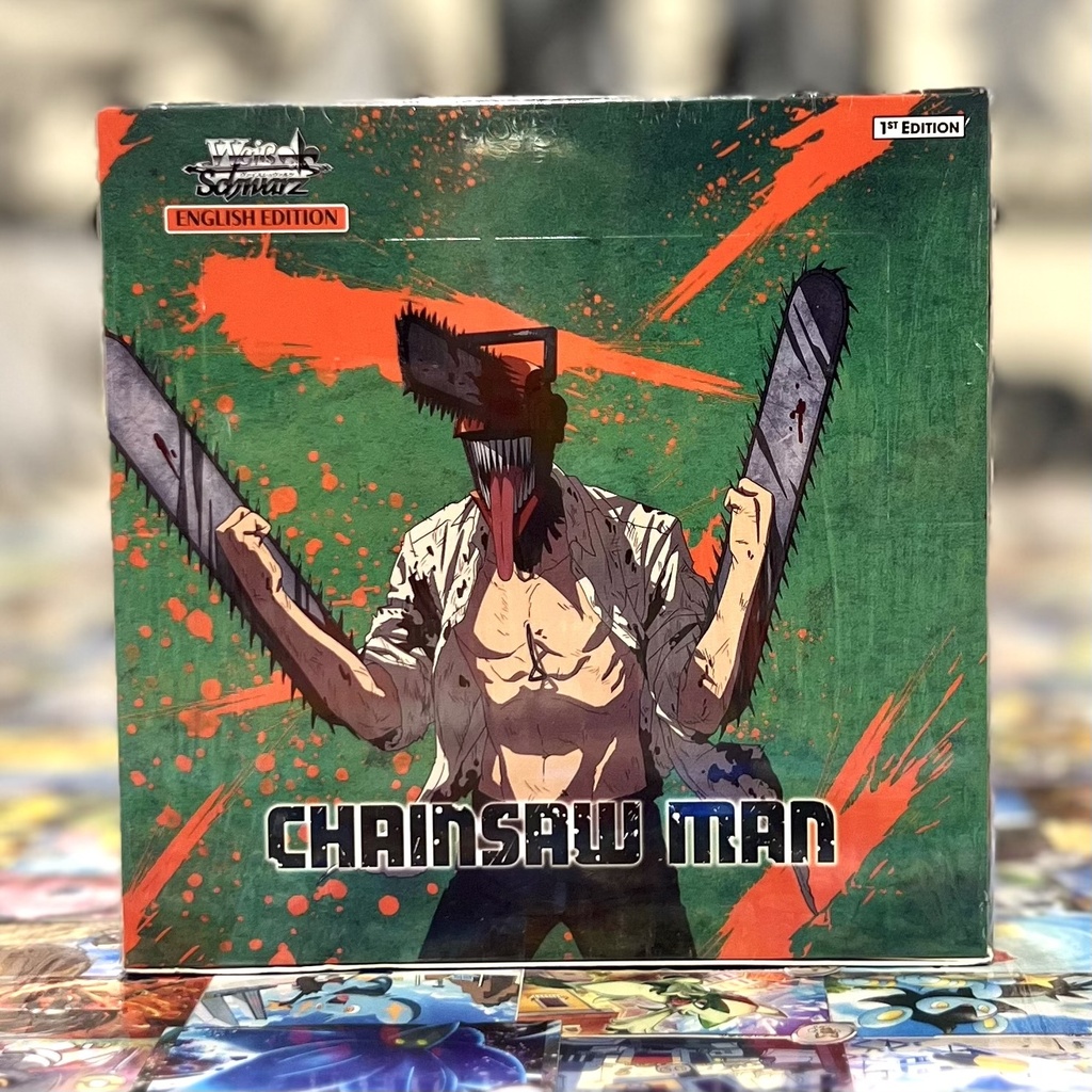 WEISS SCHWARZ - CHAINSAW MAN BOOSTER BOX 1ST EDITION (ENGLISH) 