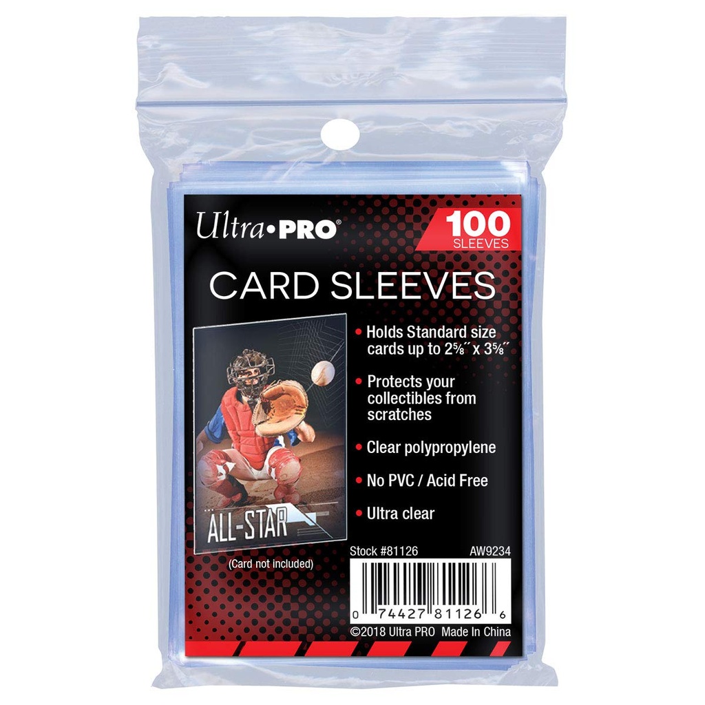 Ultra Pro Card Sleeves 100pcs