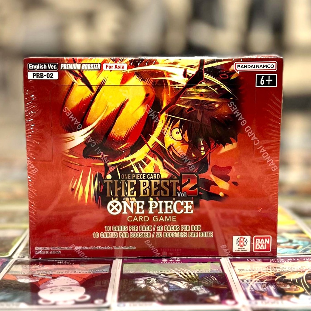  PREMIUM BOOSTER BOX - ONE PIECE CARD THE BEST VOL.2 [ PRB-02 ] ENGLISH