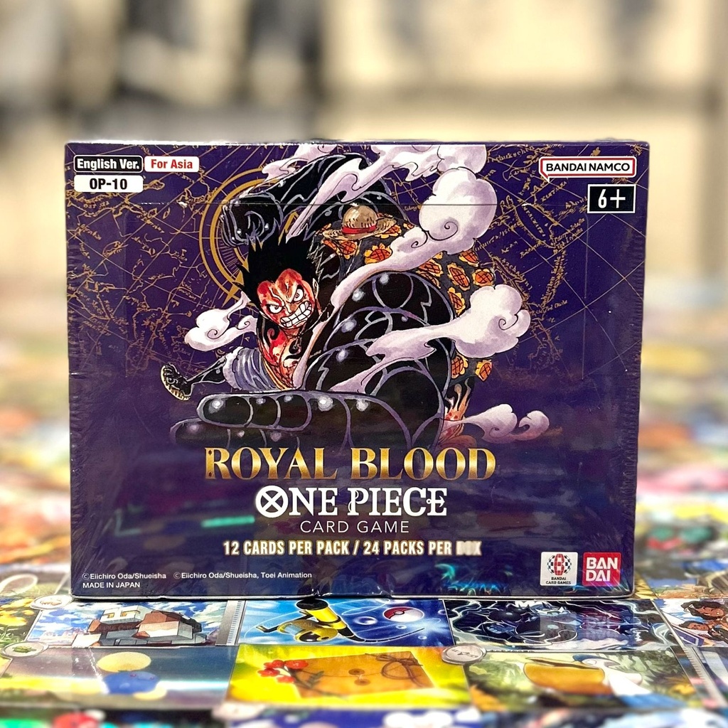 BOOSTER BOX - ONE PIECE CARD ROYAL BLOOD [ OP-10 ] ENGLISH FOR ASIA