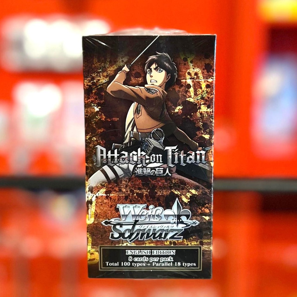 WEISS SCHWARZ: ATTACK ON TITAN BOOSTER BOX (ENGLISH)