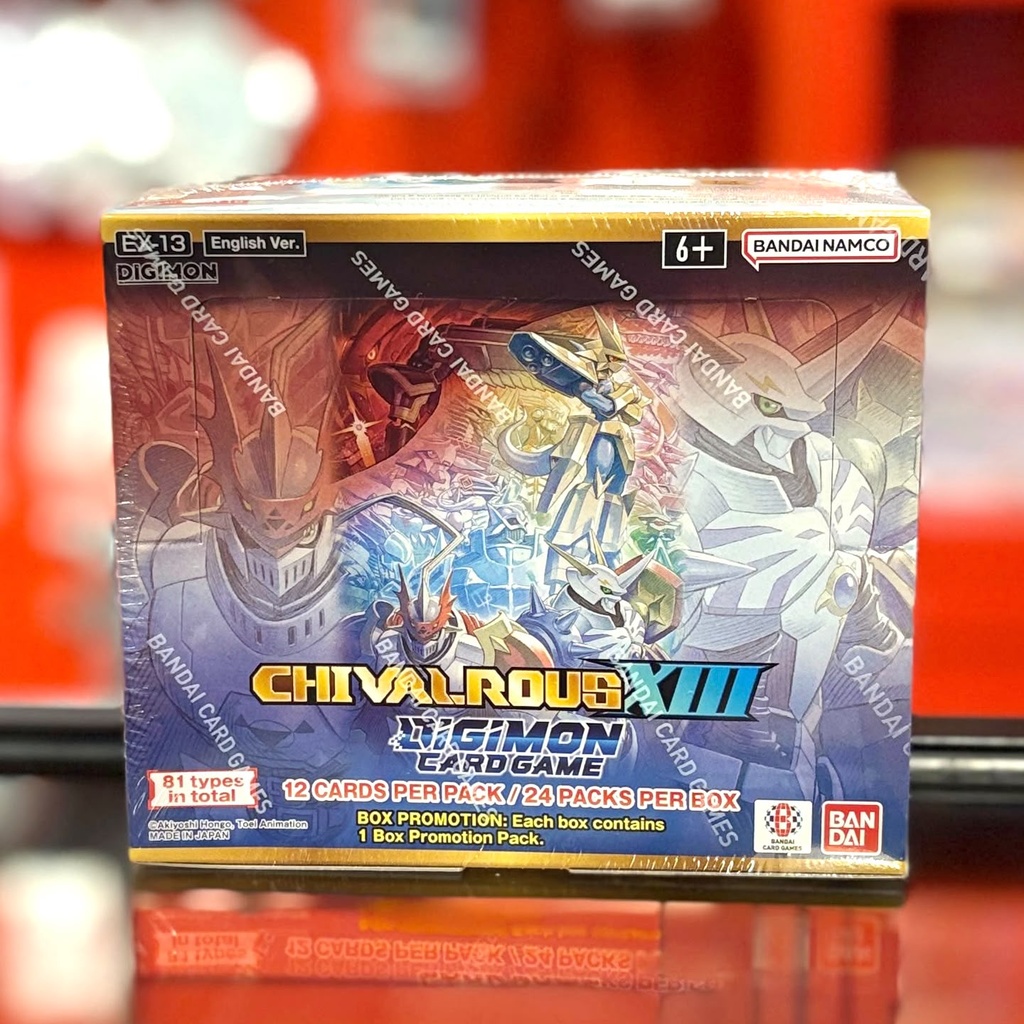 Digimon Card Game Extra Booster - Chivalry XIII - English