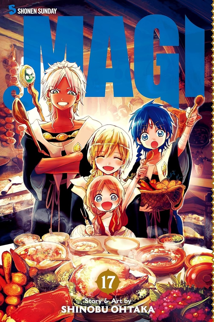 Magi : The Labyrinth of Magic Vol 17