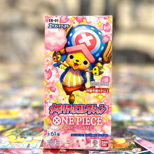 EXTRA BOOSTER BOX - MEMORIAL COLLECTION - [ EB-01 ] (JAPANESE)
