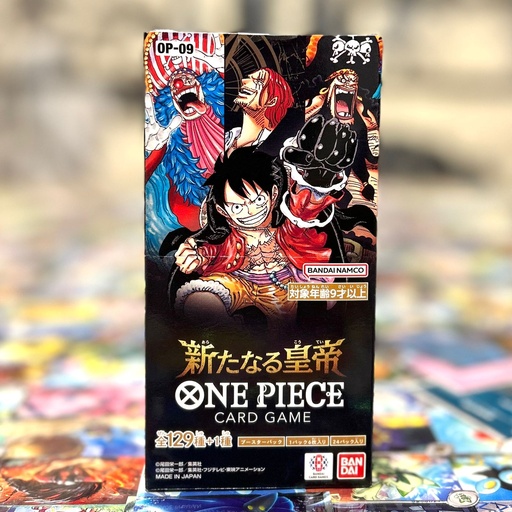 BOOSTER BOX - THE EMPERORS IN THE NEW WORLD - [ OP-09 ] (JAPANESE)