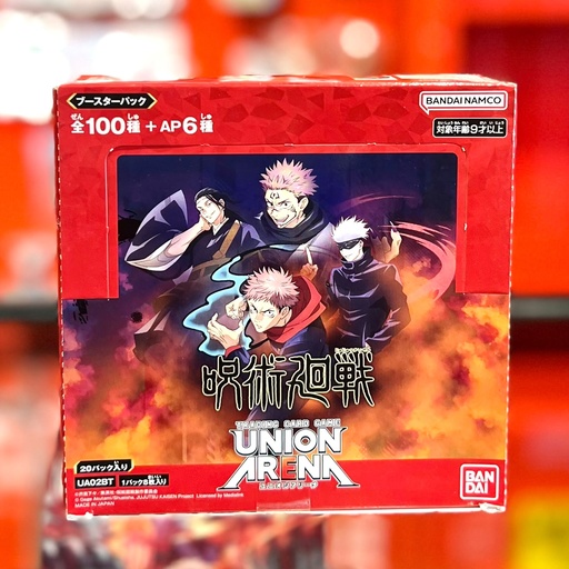 Jujutsu Kaisen Vol 01 Union Arena Box UA02BT JAPANESE