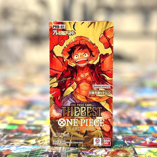 PREMIUM BOOSTER BOX - ONE PIECE CARD THE BEST - [ PRB-01 ] JAPANESE  + PROMO CARD