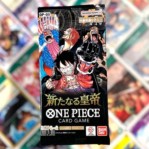 BOOSTER PACK - THE EMPERORS IN THE NEW WORLD - [OP-09] (JAPANESE) 