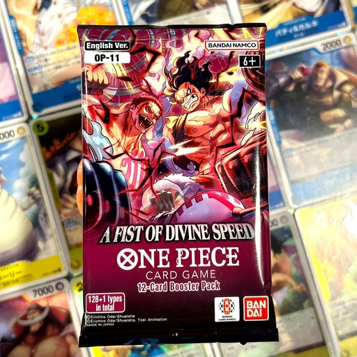 BOOSTER PACK - A FIST OF DIVINE SPEED - [ OP-11 ] ENGLISH 