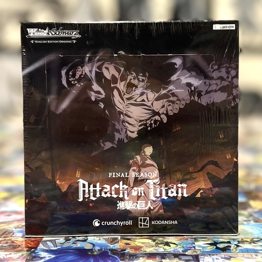 WEISS SCHWARZ - ATTACK ON TITAN FINAL SEASON BOOSTER BOX (ENGLISH)