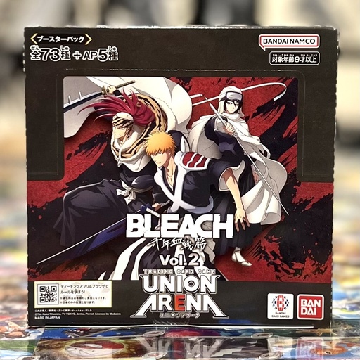 UNION ARENA : BLEACH BOOSTER BOX VOL. 2 EX07BT (JAPANESE)