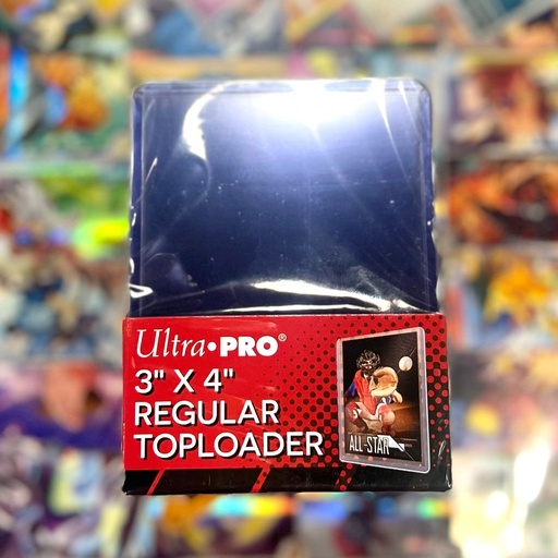 3" X 4 ULTRA PRO REGULAR TOPLOADER