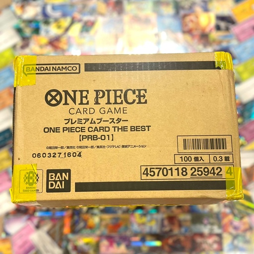  PREMIUM BOOSTER - ONE PIECE CARD THE BEST - [ PRB-01 ] JAPANESE (CASE)