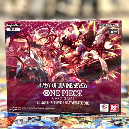 BOOSTER BOX - A FIST OF DIVINE SPEED - [ OP-11 ] ENGLISH
