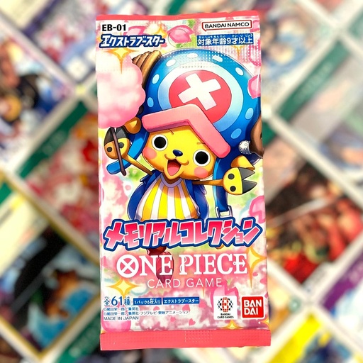 EXTRA BOOSTER - MEMORIAL COLLECTION PACK -  [ EB-01 ] (JAPANESE) 