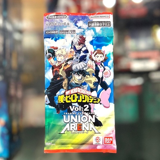 UNION ARENA : MY HERO ACADEMIA VOL. 2 BOOSTER PACK EX06BT (JAPANESE)  