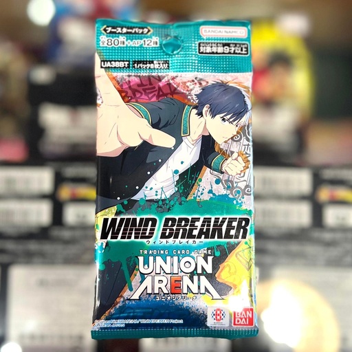UNION ARENA : WIND BREAKER BOOSTER PACK UA38BT (JAPANESE) 