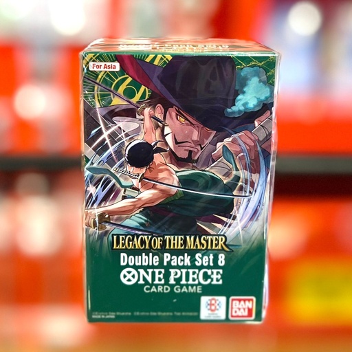 One Piece TCG Double Pack Set (DP-08) (ENGLISH FOR ASIA)