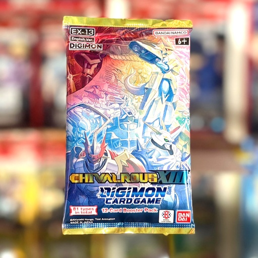 Digimon Card Game Extra Booster Pack - Chivalry XIII - English 